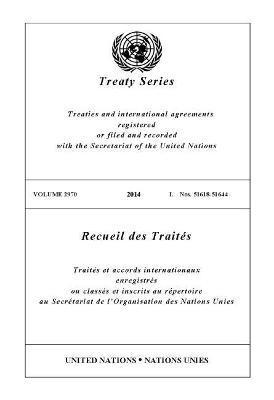 Treaty Series 2970 (English/French Edition) 1