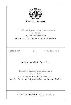 bokomslag Treaty Series 2985 (English/French Edition)