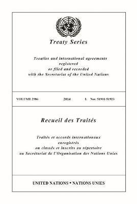 Treaty Series 2986 (English/French Edition) 1