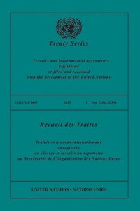 bokomslag Treaty Series 3015 (English/French Edition)