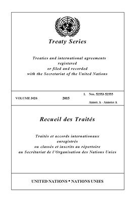 bokomslag Treaty Series 3026 (English/French Edition)