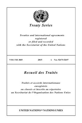 bokomslag Treaty Series 3035 (English/French Edition)