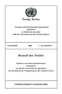 bokomslag Treaty Series 3038 (English/French Edition)