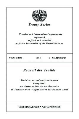 bokomslag Treaty Series 3038 (English/French Edition)