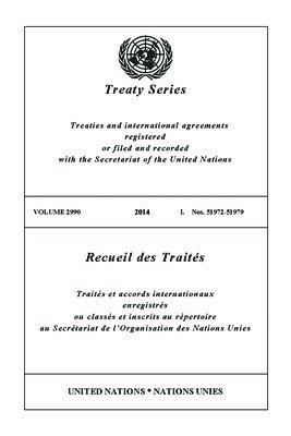 Treaty Series 2990 (English/French Edition) 1