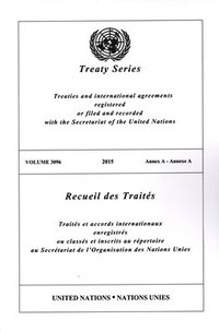 bokomslag Treaty Series 3096 (English/French Edition)