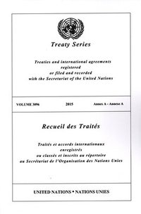 bokomslag Treaty Series 3096 (English/French Edition)