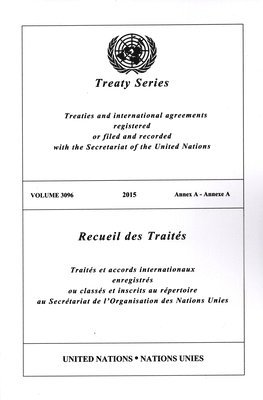 bokomslag Treaty Series 3096 (English/French Edition)