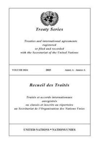 bokomslag Treaty Series 3034 (English/French Edition)