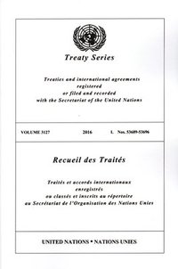 bokomslag Treaty Series 3127 (English/French Edition)