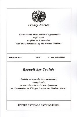 bokomslag Treaty Series 3127 (English/French Edition)