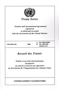 bokomslag Treaty Series 3146 (English/French Edition)