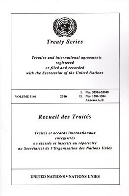 bokomslag Treaty Series 3146 (English/French Edition)