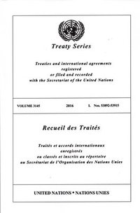 bokomslag Treaty Series 3145 (English/French Edition)