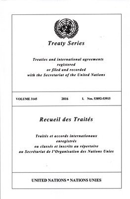 bokomslag Treaty Series 3145 (English/French Edition)