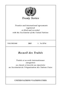 bokomslag Treaty Series 3049 (English/French Edition)