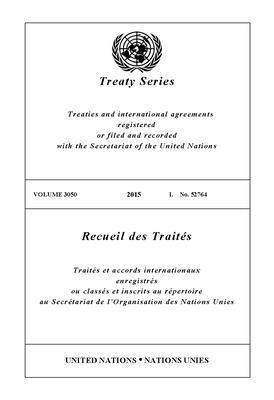 bokomslag Treaty Series 3050 (English/French Edition)