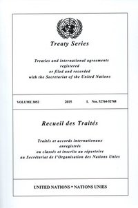 bokomslag Treaty Series 3052