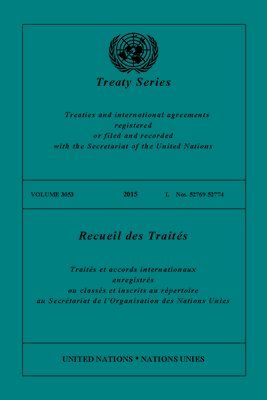 Treaty Series 3053 (English/French Edition) 1