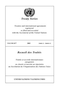 bokomslag Treaty Series 3077 (English/French Edition)