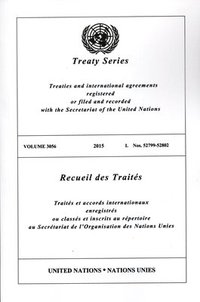 bokomslag Treaty Series 3056 (English/French Edition)
