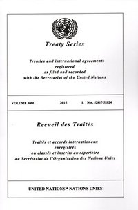 bokomslag Treaty Series 3060 (English/French Edition)