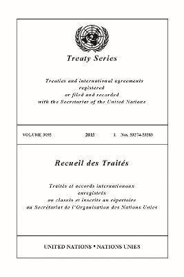 Treaty Series 3092 (English/French Edition) 1