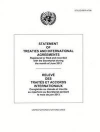 bokomslag Statement of Treaties and International Agreements