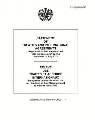 bokomslag Statement of Treaties and International Agreements