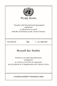 bokomslag Treaty Series 3020 (English/French Edition)