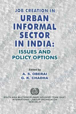 bokomslag Job creation in urban informal sector in India: Issues and policy options