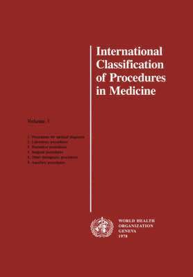 bokomslag International Classification of Procedures in Medicine