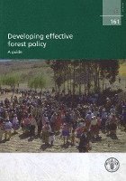 Developing Effective Forest Policy 1