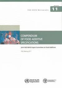 bokomslag Compendium of Food Additive Specifications