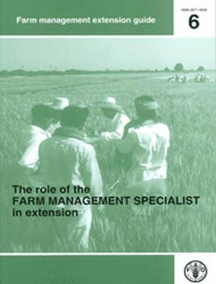 role of the farm management specialists in extension
