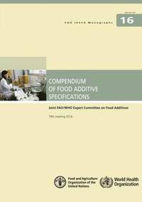 bokomslag Compendium of food additive specifications