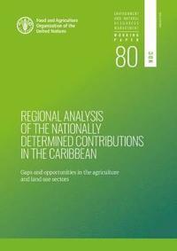 bokomslag Regional analysis of the nationally determined contributions in the Caribbean