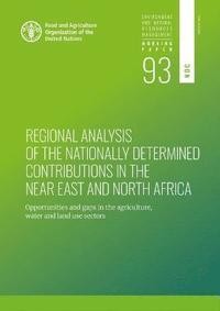 bokomslag Regional analysis of the nationally determined contributions in the Near East and North Africa