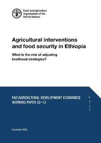 bokomslag Agricultural interventions and food security in Ethiopia