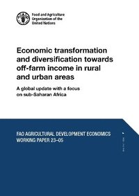 bokomslag Economic transformation and diversification towards off-farm income in rural and urban areas