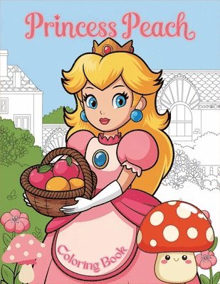 bokomslag Princess Peach Coloring Book