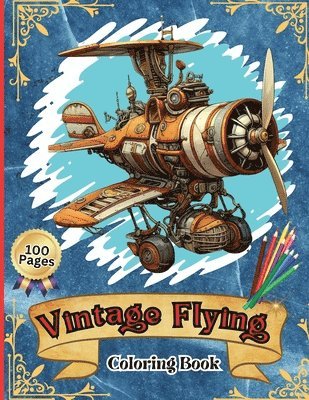 Peter - Vintage Flying Coloring Book, Häftad