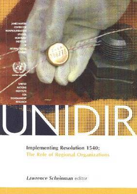 Implementing Resolution 1540