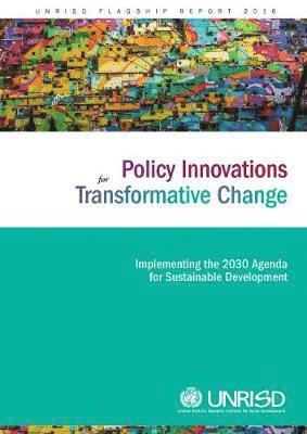 bokomslag Policy innovations for transformative change