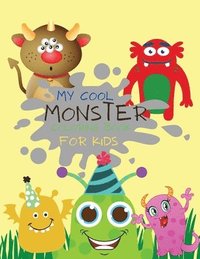 bokomslag My Cool Monster Coloring Book for Kids