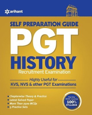 bokomslag KVS PGT Self Preparation Guide History Recruitment Exam