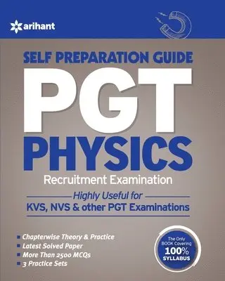 Unknown - Pgt Self Preparation Guide Physics Recruitment Examination, Häftad. Tillgänglighet: Lägg i varukorg