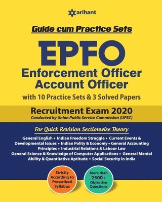 Epfo (Enforcement Offier) Account Officer Guide Cum Practice Sets 2020 1