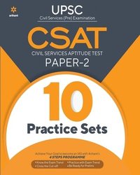bokomslag 10 Practice Sets Csat Civil Services Aptitude Test Paper 2 2021