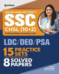 bokomslag Ssc Chsl Combined Higher Secondary Level 15 Practice Sets & Solved Papers 2021